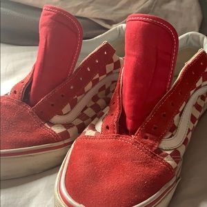 🚨SOLD.  Red vans